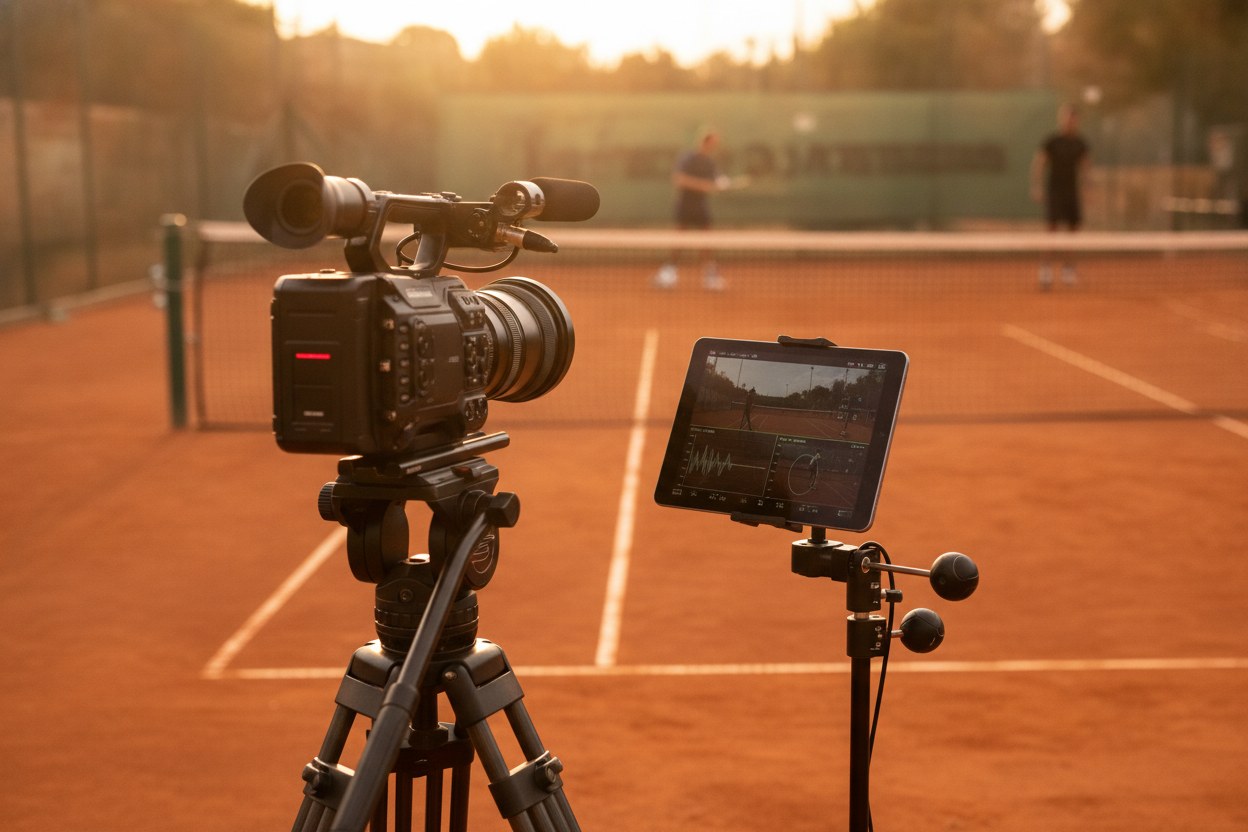 Video kamera ile tenis vuruşu analizi